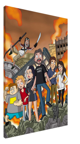 24X36 CANVAS THE MISTAKES COVER A