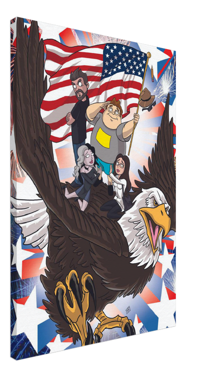 24X36 CANVAS THE MISTAKES COVER B