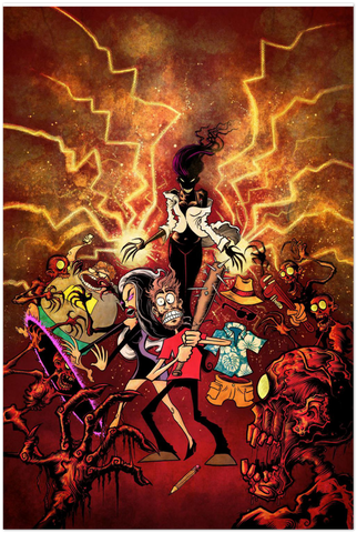 THE MISTAKES ISSUE 1 POSTER (VARIANT C)